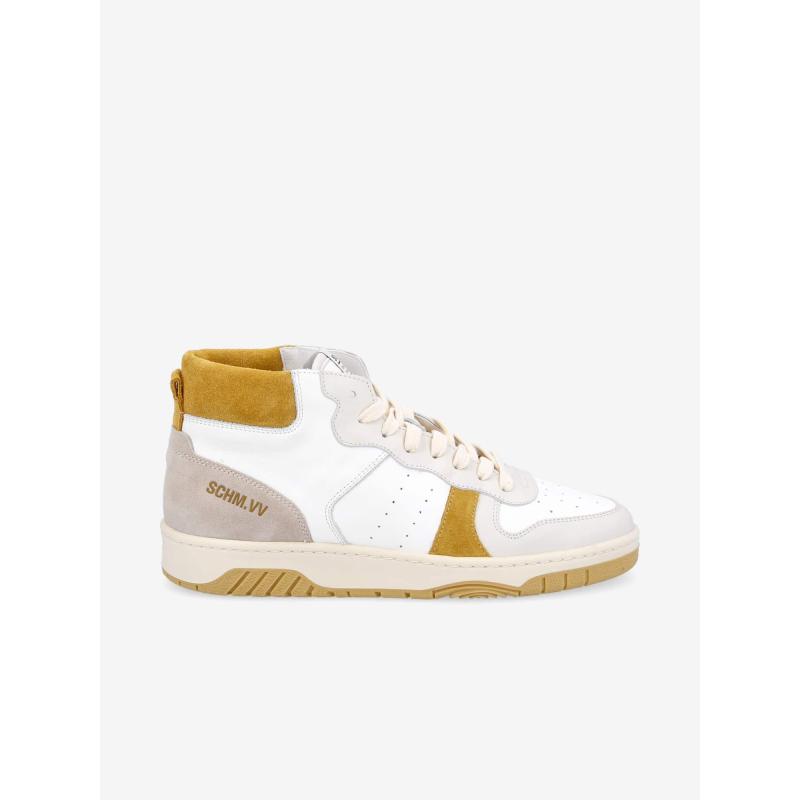 WINSTON MID - SINTRA/SUEDE - WHITE/MOUTARDE